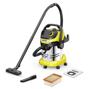 Kärcher WD 5 S V-25/5/22 Roostevaba teras, must, kollane 25 L 1100 W