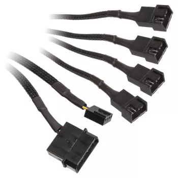 Kaabli jaotur EK Water Blocks EK-Cable Splitter 4-Fan PWM Extended