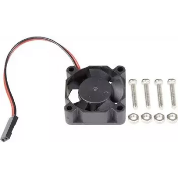 Joy-iT SBC-FAN-303010 arvuti jahutuskomponent, arvutikorpuse ventilaator 3 cm Must (SBC-FAN-303010)
