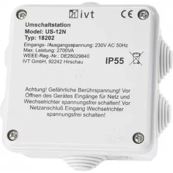 IVT US-12N 2760 VA 230 V AC katkematu toite lülitusjaam