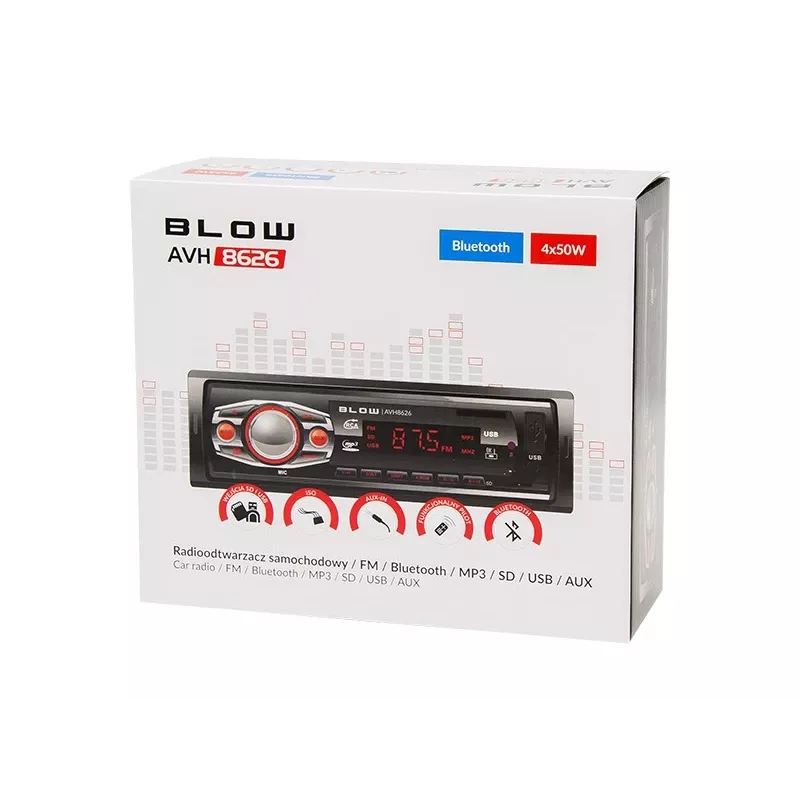 Autoradio AVH-8626 MP3/USB/SD/MMC/BT