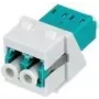 Keystone-moodul Rutenbeck KMK-LC-D OM3 aqua — LC-duplekskiudoptiline sisu, OM3-multimode