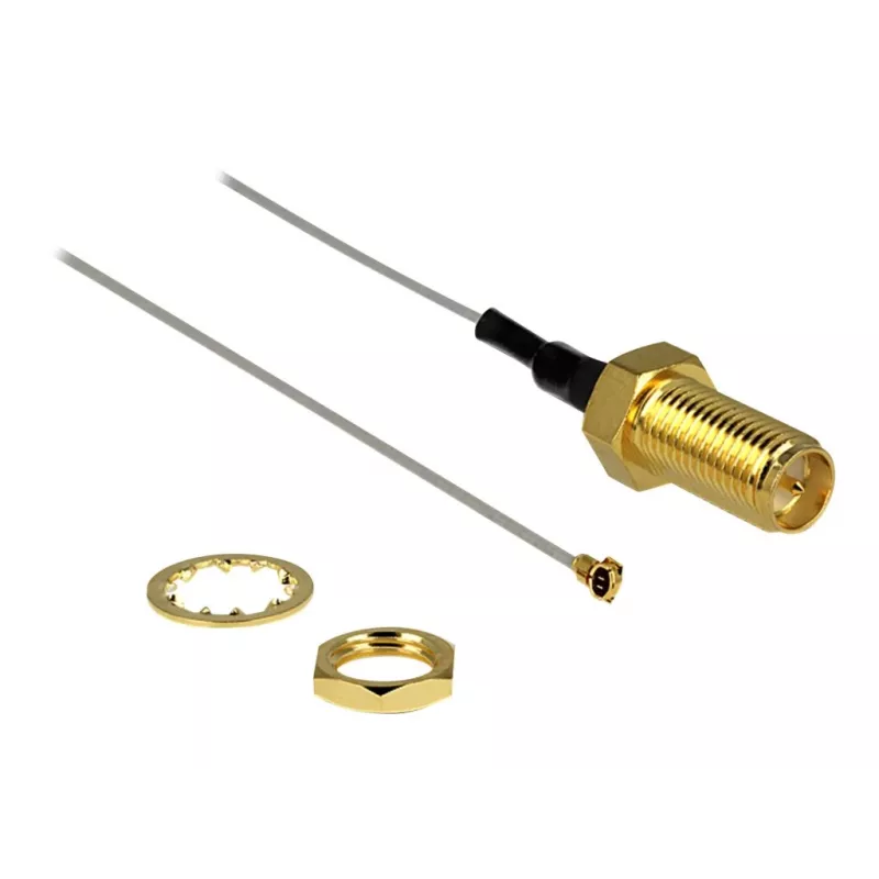 Koaksiaalkaabel DeLOCK 88815 0,2 m MHF IV (I-PEX) RP-SMA Hall