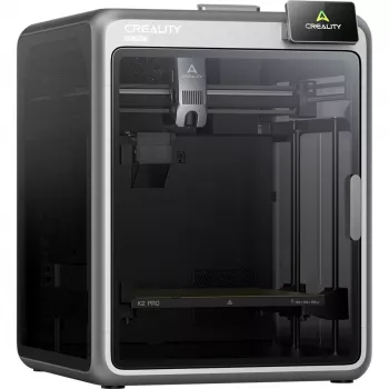 3D-printer Creality K2 Pro — ehitusmaht 300×300×400 mm, kahekordne Z-telg