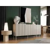 Kummut cama meble ISLA 1505x400x750 mm, kašmiirmatt, puitlaastplaat