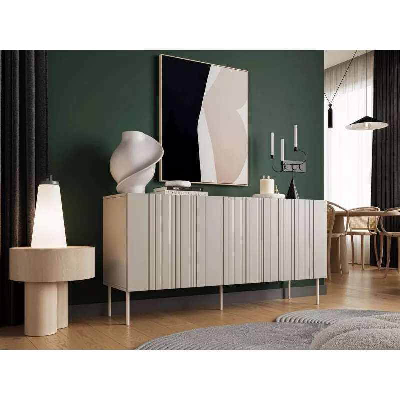 Kummut cama meble ISLA 1505x400x750 mm, kašmiirmatt, puitlaastplaat