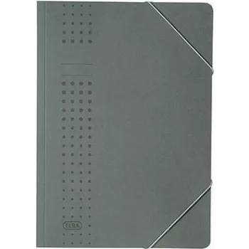 ELBA chic-kummipaelaga mapp papist, A4, Antratsiit (33470 AZ) (33470 AZ)