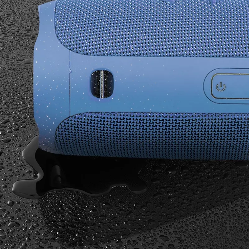 Kaaskantav kõlar MANTA SPK130GO BT — Bluetooth 5.0, TWS, FM, 10W RMS, taaslaetav (must, 8×8×19 cm)