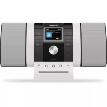 Kaasaskantav raadio TECHNISAT Multyradio 4.0 SE must/valge Bluetoothi ja USB-ga