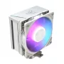 CPU õhkjahuti MODECOM Volcano 0C T721 ARGB 120 valge, ühe torniga, 120 mm ventilaator