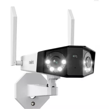 Reolink Duo Series W730 - 4K välis-WiFi-kaamera, topeltobjektiiv, 180° panoraamvaade, inimese/sõiduki/looma tuvastus