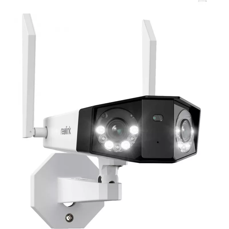 Reolink Duo Series W730 - 4K välis-WiFi-kaamera, topeltobjektiiv, 180° panoraamvaade, inimese/sõiduki/looma tuvastus
