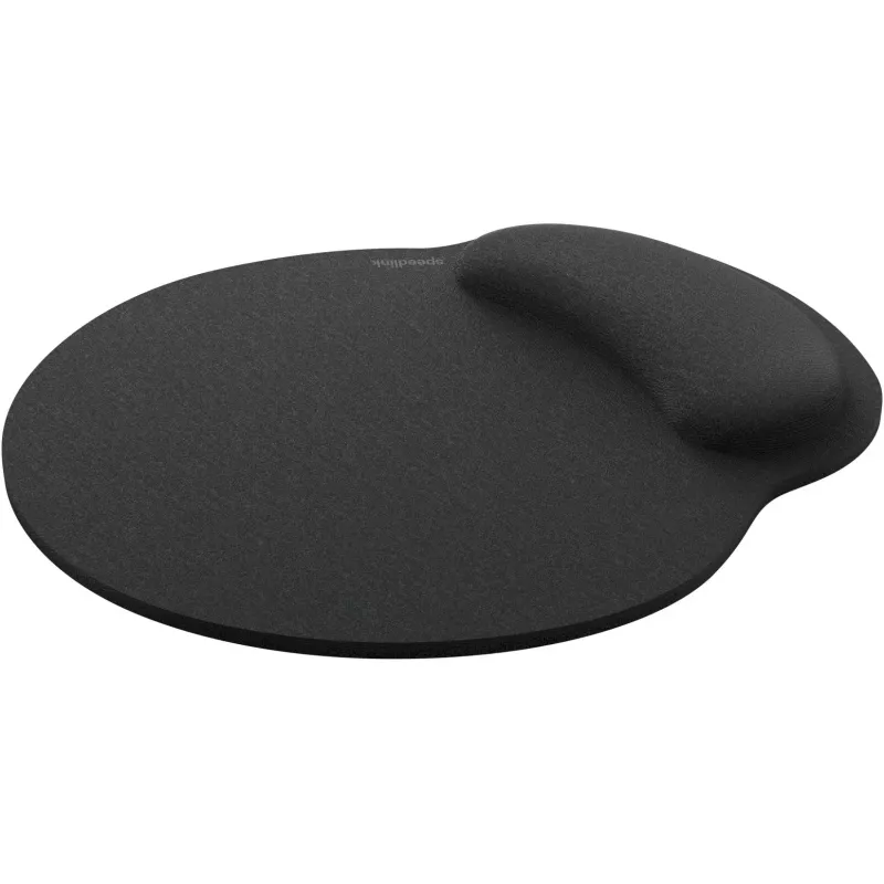 Mäluvaht hiirematt Speedlink VELLU randmetoega, 230×254 mm, must