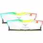 DIMM 16 GB DDR4-3200 (2x 8 GB) Dual-Kit, Mälu valge, TF4D416G3200HC16FDC01, Delta RGB, INTEL XMP