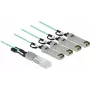 Aktiivne optiline kaabel QSFP+ kuni 4 x SFP+ 3 m DeLOCK 84058