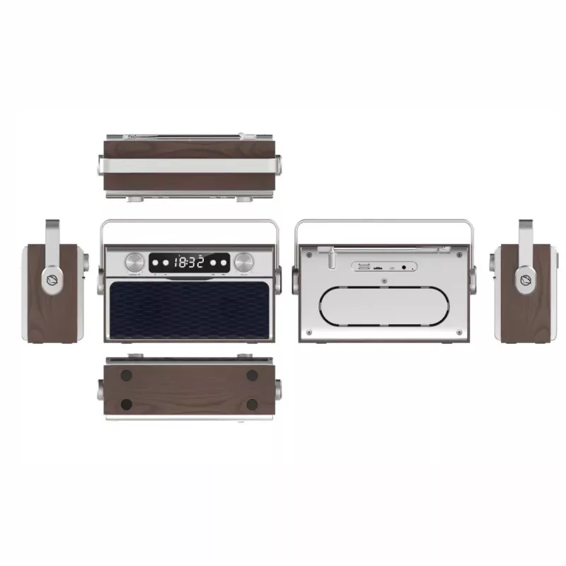 Kaasaskantav raadio MANTA RDI917PRO Bluetoothi ja USB-esitusega