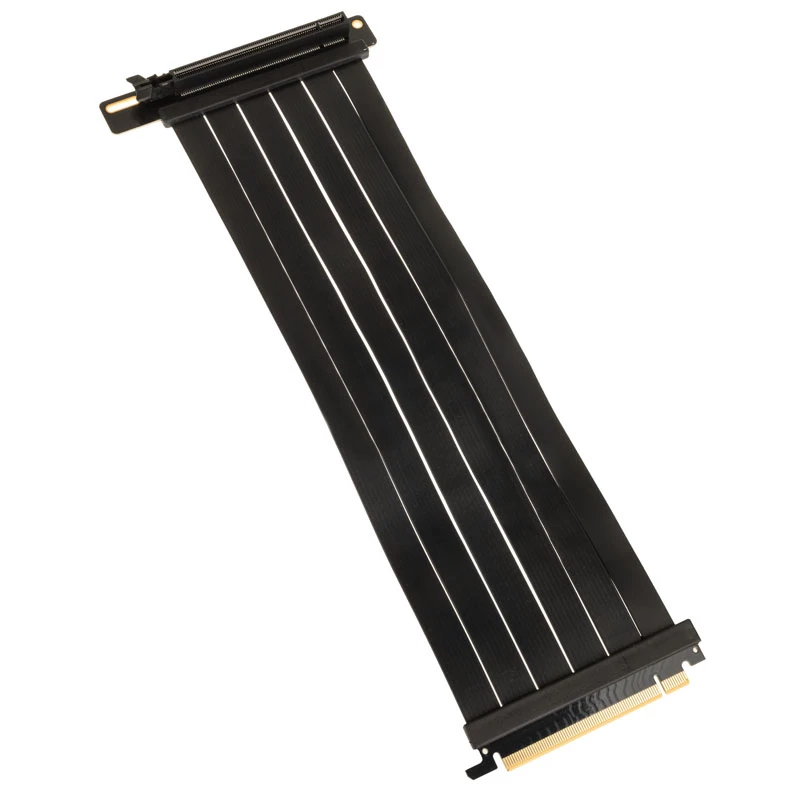 Kolink PCI Express 5.0 x16 to x16 tõstekaabel, 90 kraadi, must – 30 cm