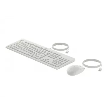 HP 225 G2 USB-juhtmega hiire ja klaviatuuri komplekt, Copilot-klahv - Cashmere Valge - EESTI