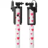 Ultron Selfie Hot Shot Valge - 15 - 45 cm Selfie Stick with Camera Shutter on Grip - For Smartphones such as Samsung Galaxy, iPhone and others (173950)