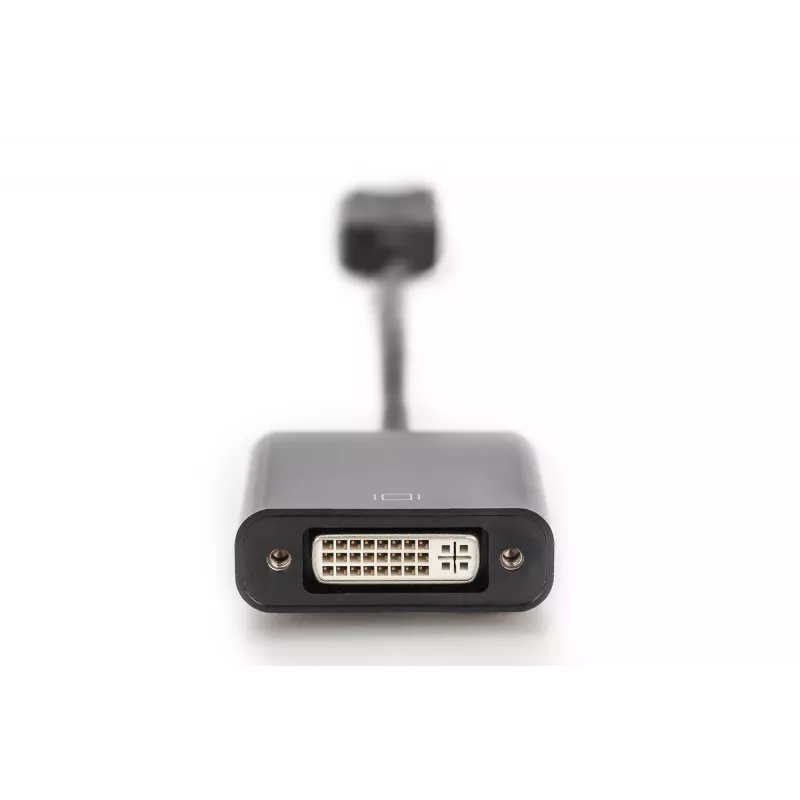 Assmann DisplayPort adapterkaabel. DP - DVI (24+5) M/F. 0,15 m lukustusega. DP 1.1 ühilduv. UL. must, varjestuseta. 32AWG (AK-340409-001-S)