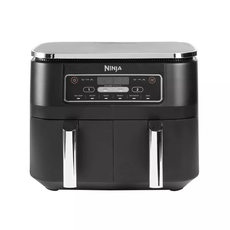 Ninja AF300 Double 7,6 L Eraldiseisev 1690 W Kuumõhufritüür Must