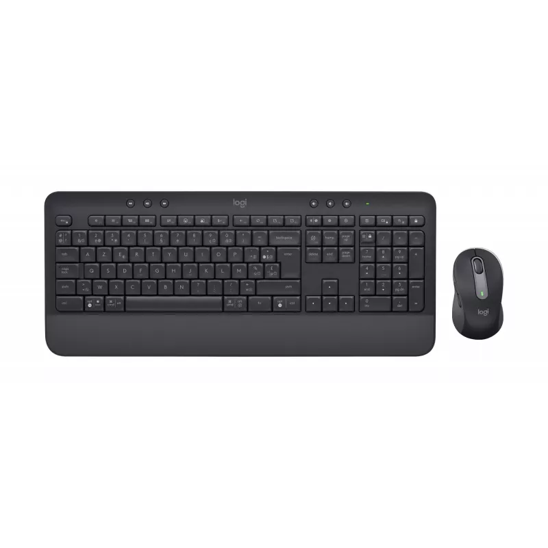 Logitech Signature MK650 Combo for Business Belgia täissuuruses juhtmeta klaviatuur ja hiir