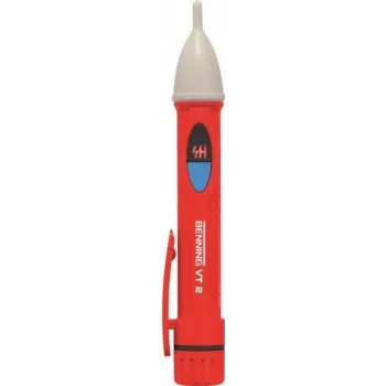Benning VT 2 kontaktivaba pingetester CAT III 1000 V, CAT IV 600 V heli- ja LED-indikaatoriga (044055)