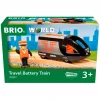 Reisirong BRIO 63604700 oranž-must, puidust mängurongikomplekt, ühilduv BRIO rööbastega