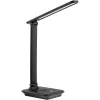 LED-lauaplamp MACLEAN MCE614B — hämardatav, kokkuklapitav reguleeritav õlavars, 9 W, 3000K/4500K/6500K, must