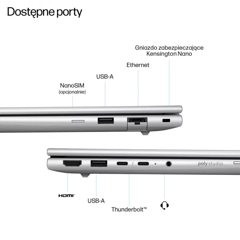 HP EliteBook 6 G1i Ultra 5 225U 14.0WUXGA IPS 400nits Eye Ease AG 24GB DDR5 5600 SSD512 Arc Cam 5Mpx 56Wh W11Pro Pike hõbedane alumiinium 3Y OnSite