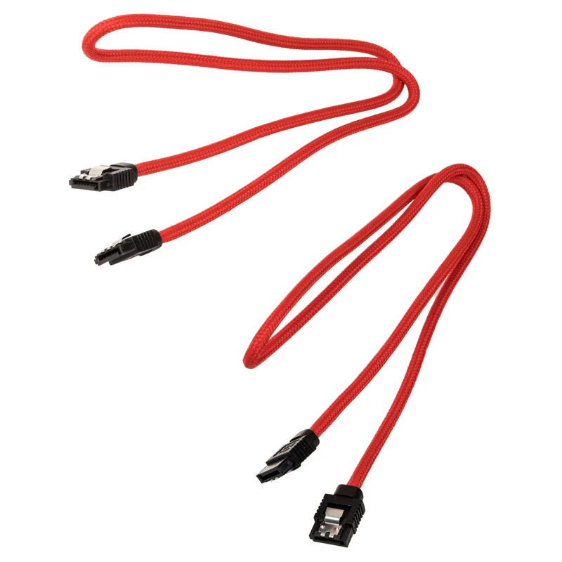 SATA-kaabel Corsair CC-8900254 0,6 m Must Punane