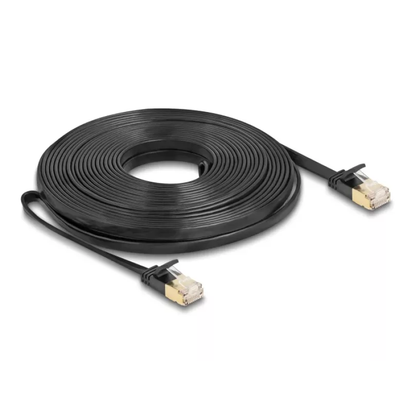 DeLOCK RJ45 Cat.6A võrgukaabel pistik-pistik U/FTP 10m must