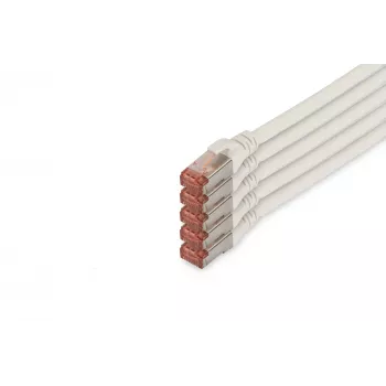 Võrgukaabel Digitus CAT 6 S/FTP RJ-45 10m valge