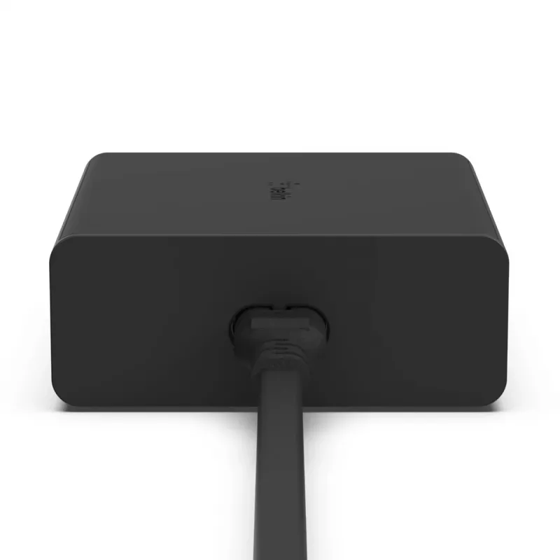 Laadija Belkin WCH010vfBK siseruumide vahelduvvoolu kiirlaadimine 2 USB USB-C must