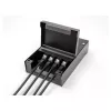Jaotuskarp DeLOCK 66235 4 porti must metall