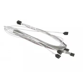 SuperMicro CBL-SAST-0591, 4x SATA SFF-8643-le crossover, 75 cm SB-ga, 30AWG (CBL-SAST-0591)
