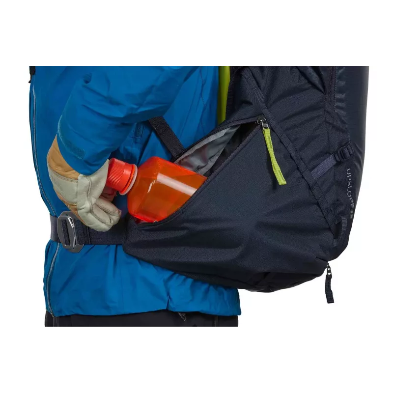 Thule 3610 Upslope 35L eemaldatava õhupadja 3.0-ga valmis suusa- ja lumelauaseljakott Lime Punch