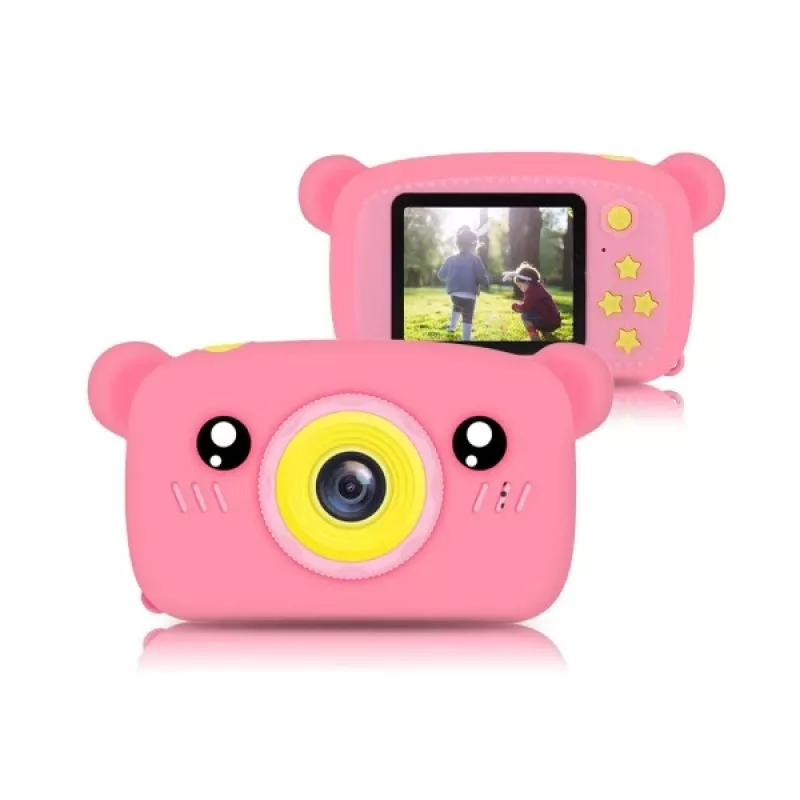 Laste digikaamera Extralink H25 PINK soovitatav vanus 3 aastat