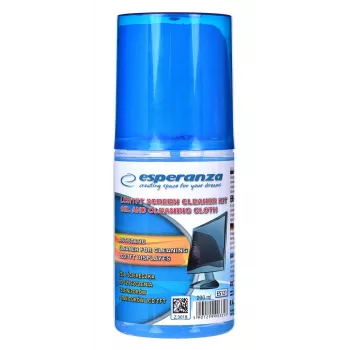 Ekraanipuhastuskomplekt ESPERANZA ES121 LCD/TFT/Plasma jaoks, 200 ml