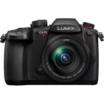 Panasonic Lumix GH5M2 + FS12060 peegelkaamera komplekt 20,33 MP Live MOS 5184 x 3888 pikslit Must (DC-GH5M2ME)