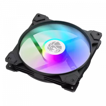 Gamemax | Korpusventilaator | FN14A-S5 | Must