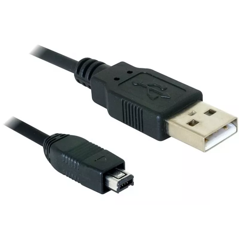 USB-kaabel DeLOCK 2.0 mini 4-Pin Hirose 1,5 m