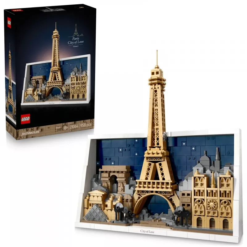 LEGO ARCHITECTURE 21064 Pariis – Armastuse linn