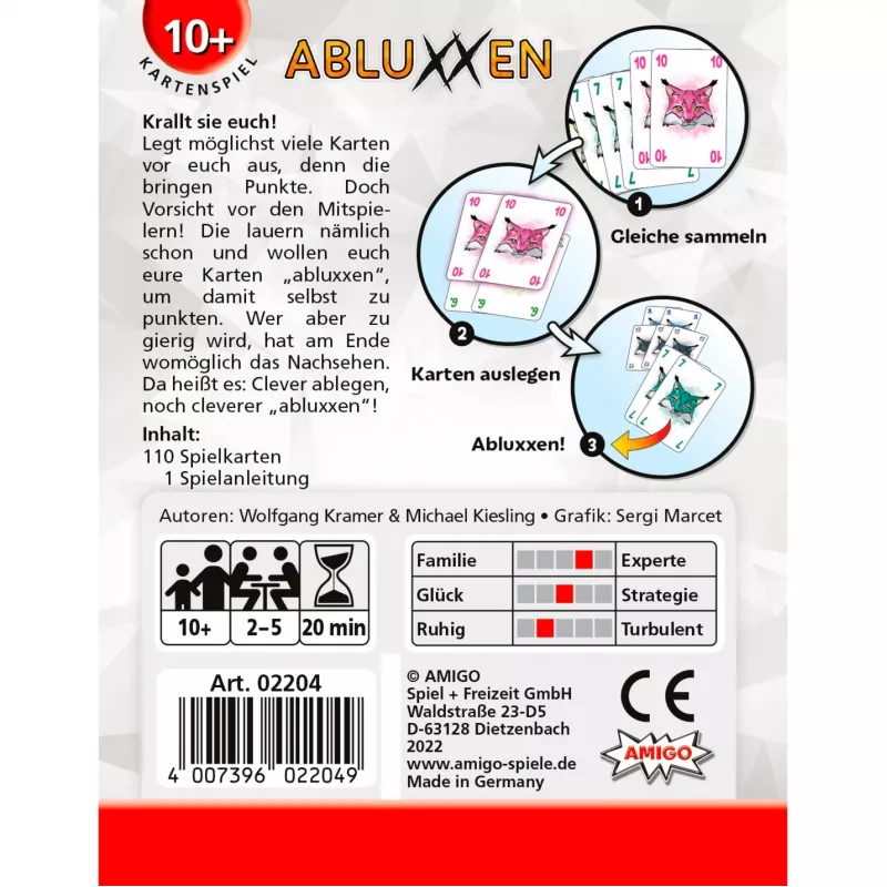 Amigo 02204 lauamäng Abluxxen 20 min.