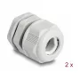DeLOCK EX trossitihend M20 hall 2 tk polüamiid