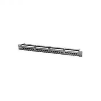 ROLINE Cat.5e 48,30cm (19)-Paneel, 24 porti, UTP, must (26.11.0349)