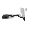 Klaviatuuriklamber Ergotron LX Pro Wall klaviatuur Arm must Alumiinium