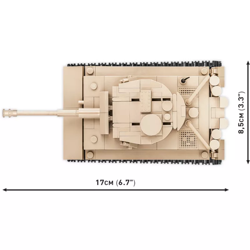 Cobi 1/48 Skaala PzKpfw VI Tiger 131 Mudelikomplekt