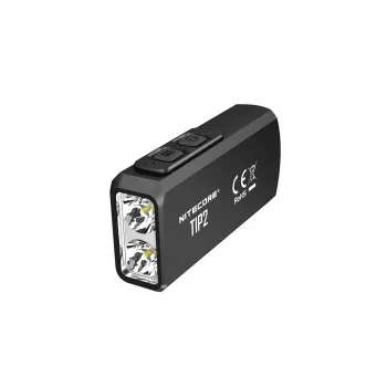 Käsilamp Nitecore TIP2 — 720 lm, liitiumioonaku, 55 h tööaeg, 38,3 g, must