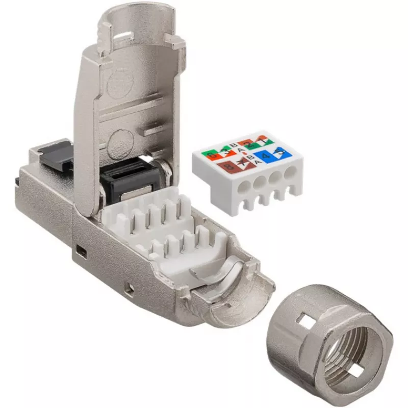 Goobay CAT 8.1 STP-shielded, field-terminable RJ45-Pistik (61130)